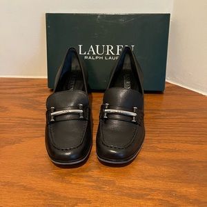 Lauren Ralph Lauren Black Thick Heel